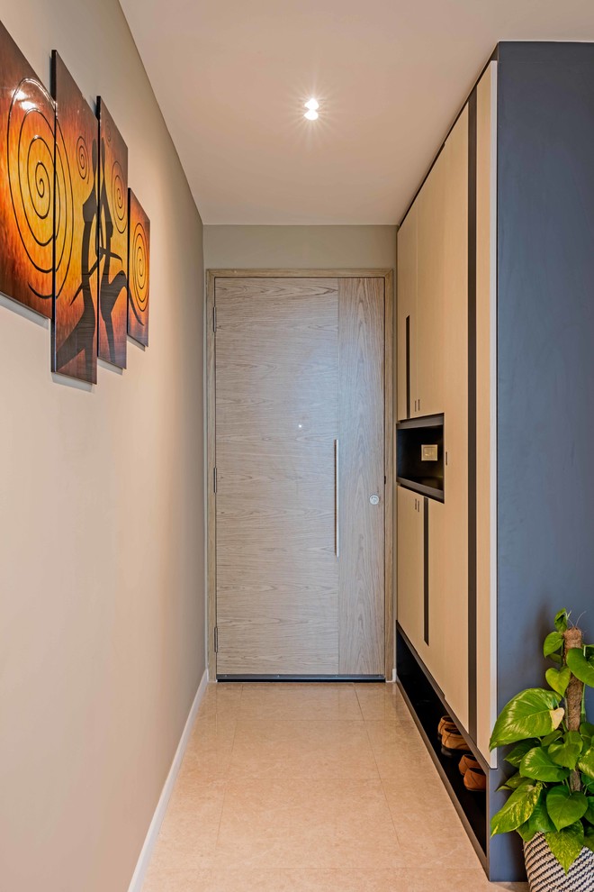 Photo of a modern foyer in Singapore.