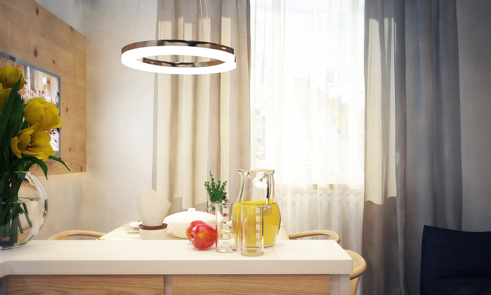 Дизайн кухни в современном стиле.