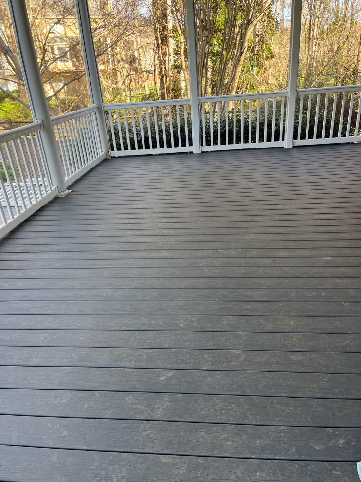 Huntersville Deck and Sunroom