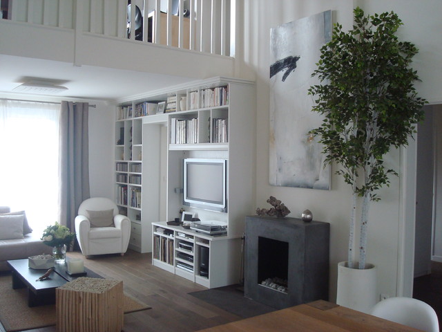 Living room contemporary-living-room