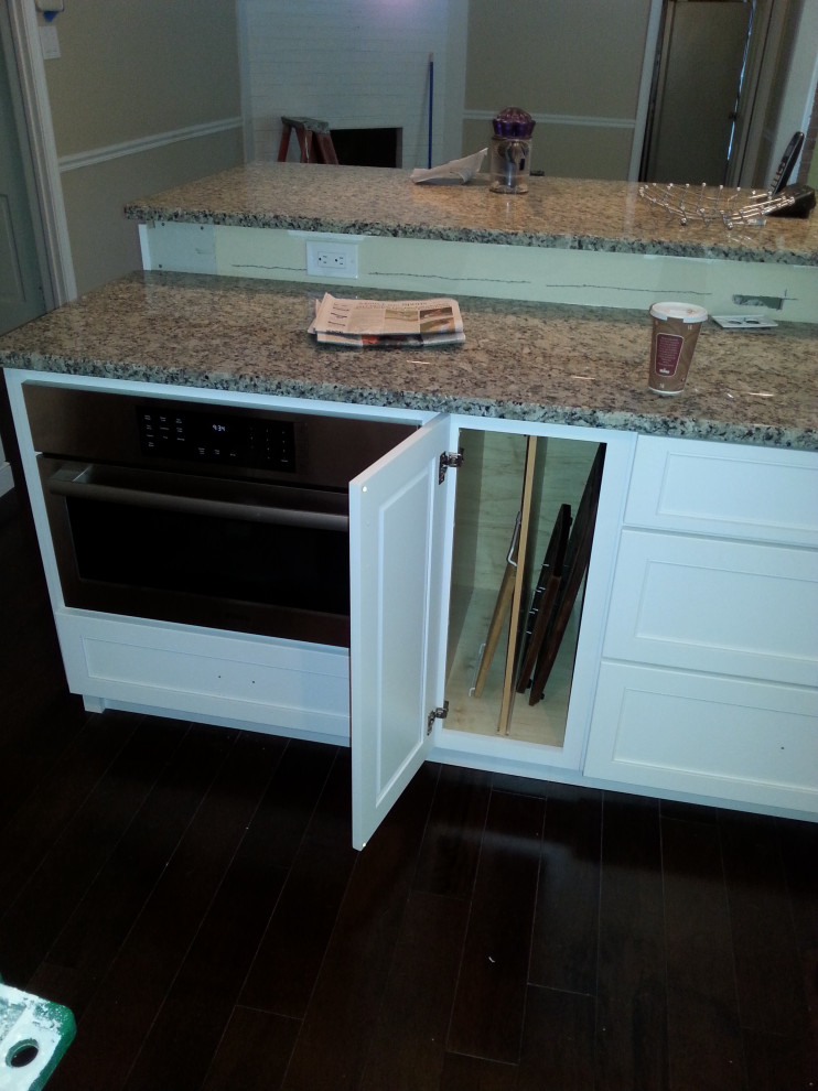 Stacy M Custom Kitchen Flooring + Bump out