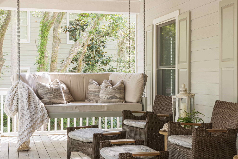 Kiawah Casual - Beach Style - Porch - Charleston - by Margaret ...