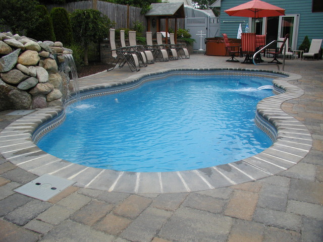 Viking Fiberglass Pools-Bermuda - Traditional - Pool - Boston - by ...