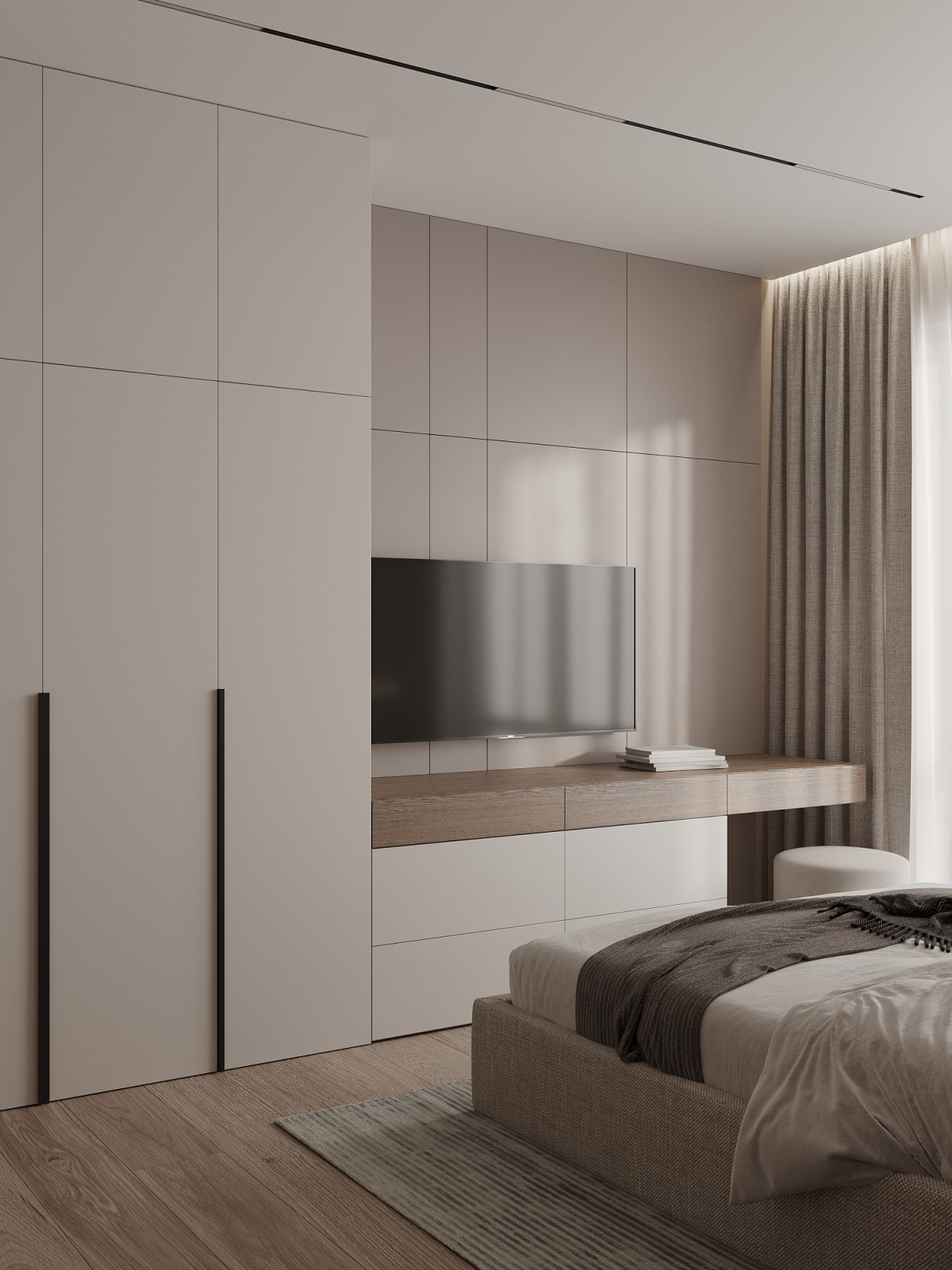 ЖК «Павелецкая Сити» — современный минимализм в нейтральных оттенках