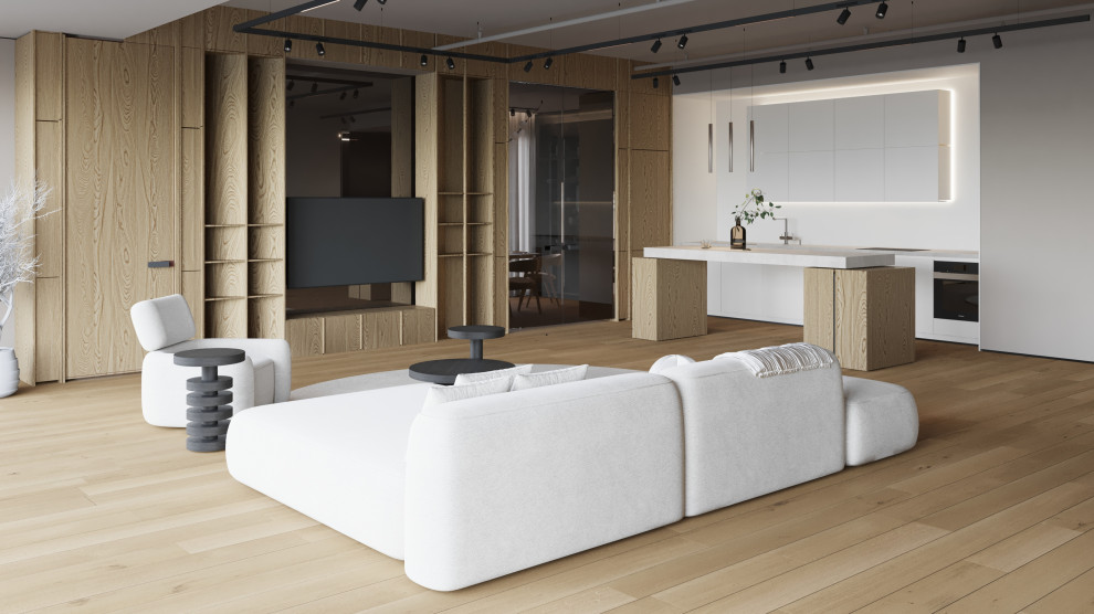 Дизайн-проект аппартаментов Москва Сити 225кв.м