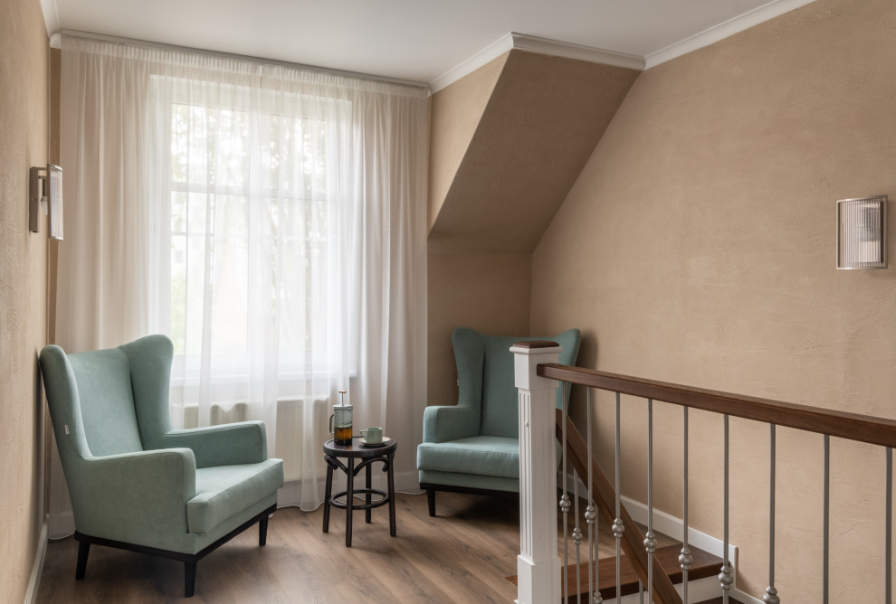 Глиняная штукатурка и американская классика