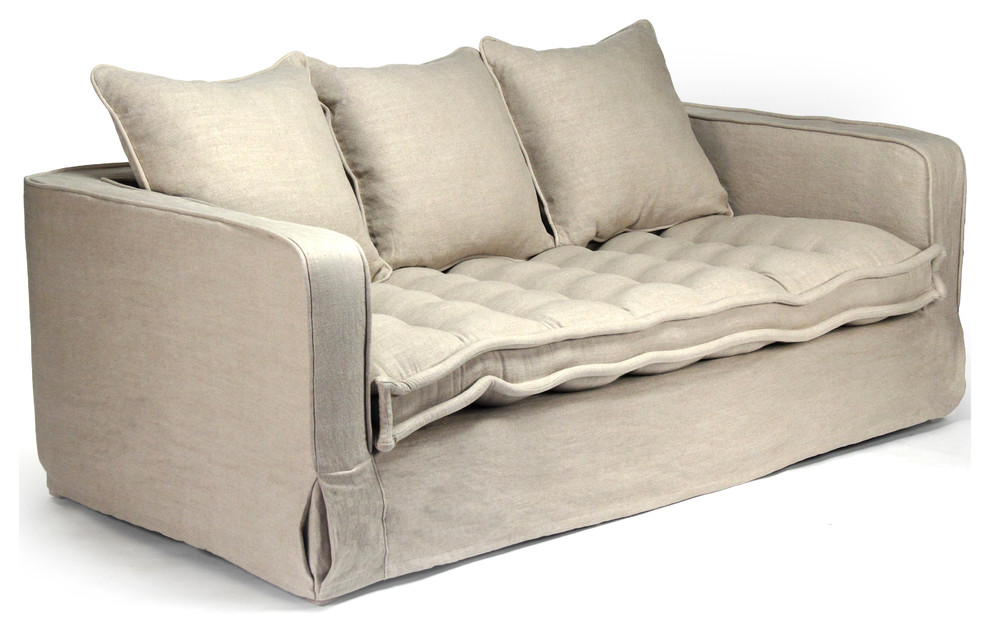 Roslyn Industrial Loft Lux Futon Seat Sofa