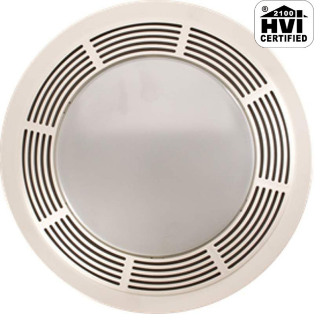 Broan 751 100 CFM Bath Fan/Light Combo Bathroom Exhaust Fans by