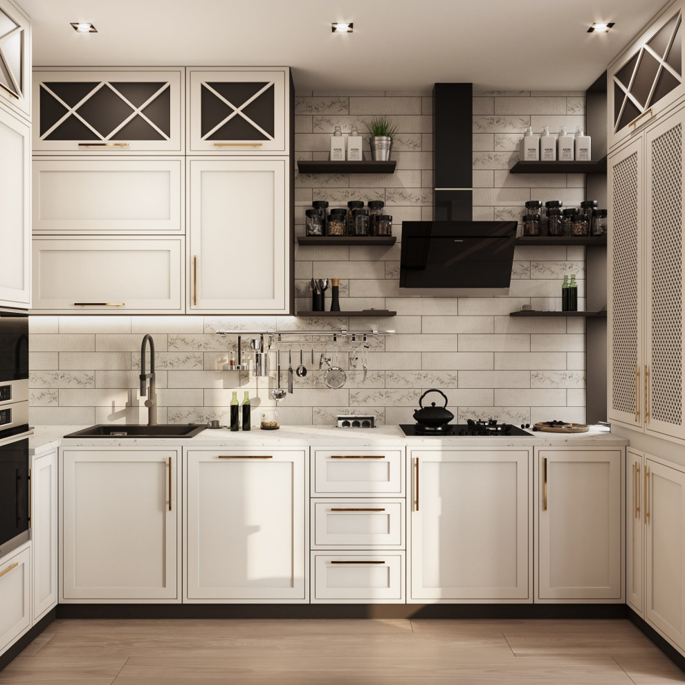 Дизайн кухни-гостиной