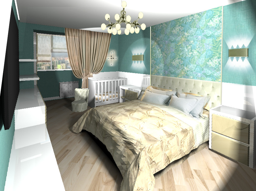 квартира 100 м2 "Эко-вуд"