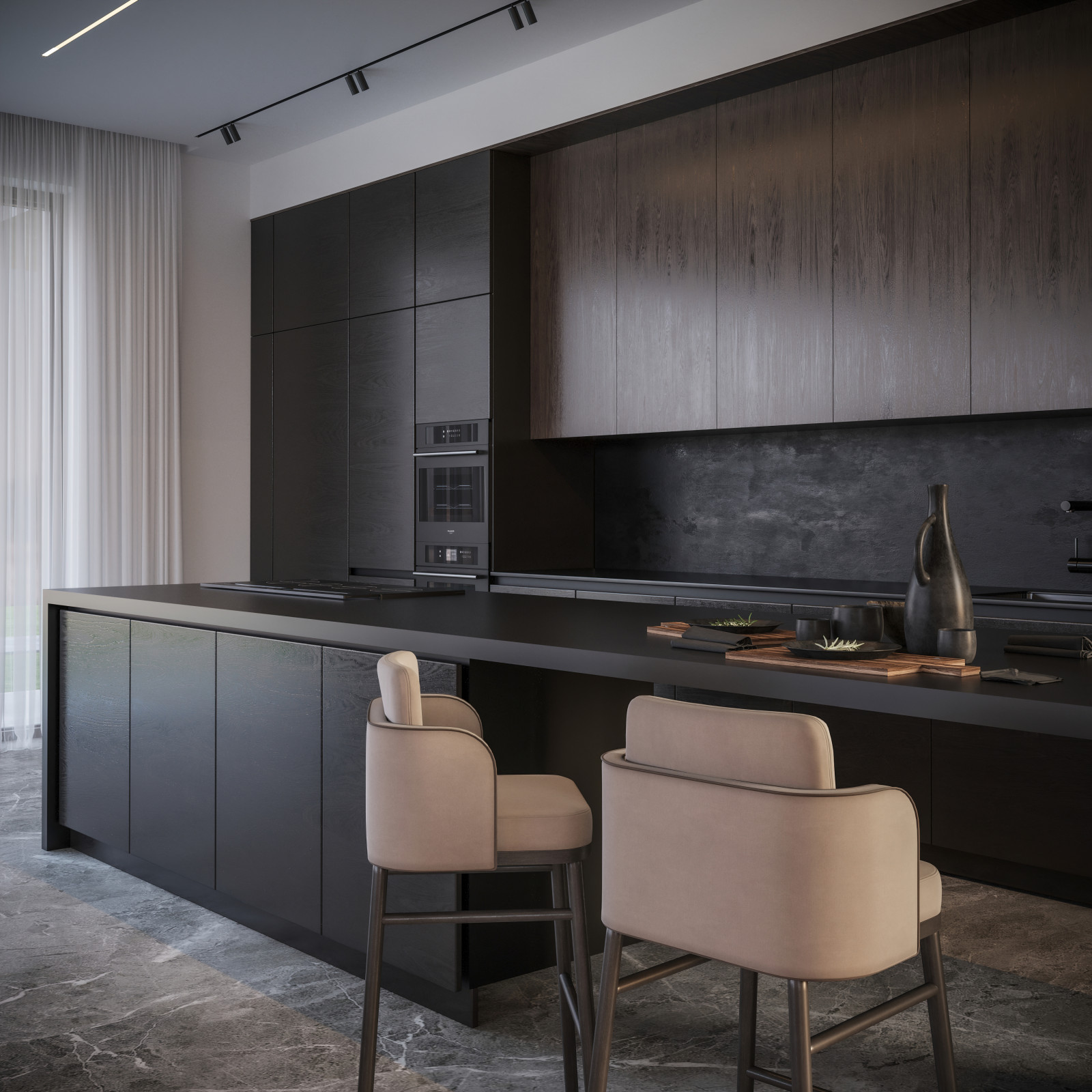 Кухня для загородного дома