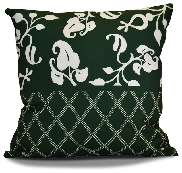 Decorative Outdoor Holiday Pillow Contemporary Outdoor Cushions And Pillows by E by Design