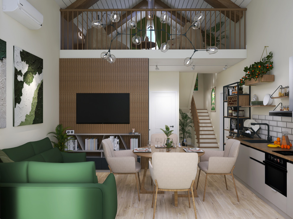 Г. САРАТОВ, 59 КВ.М.ЗАГОРОДНЫЙ ДОМ В СТИЛЕ БАРНХАУС