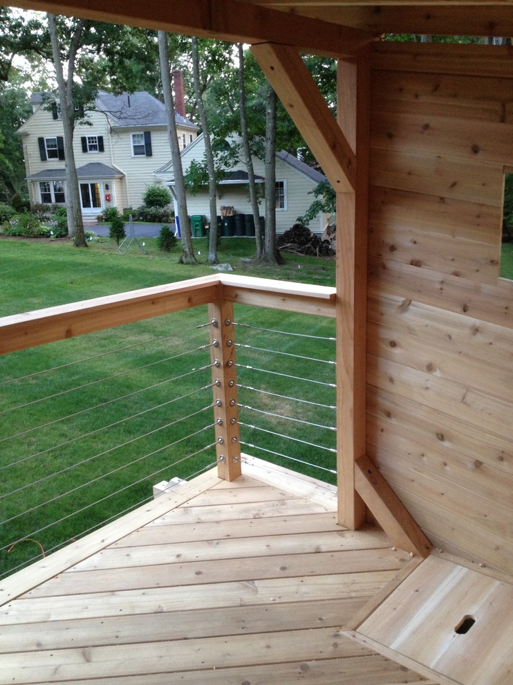 Minimalist deck photo in Boston