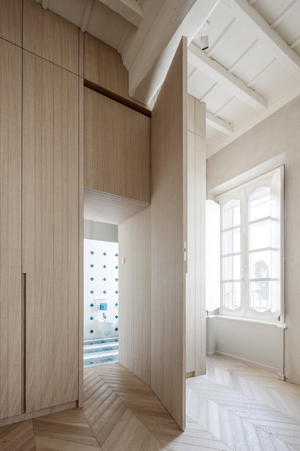 Appartamento RJ contemporary-powder-room