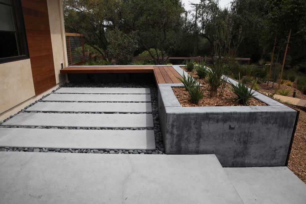 Example of a trendy home design design in San Francisco