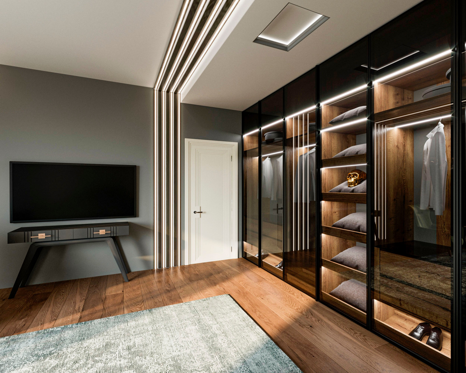 Визуализация спальни