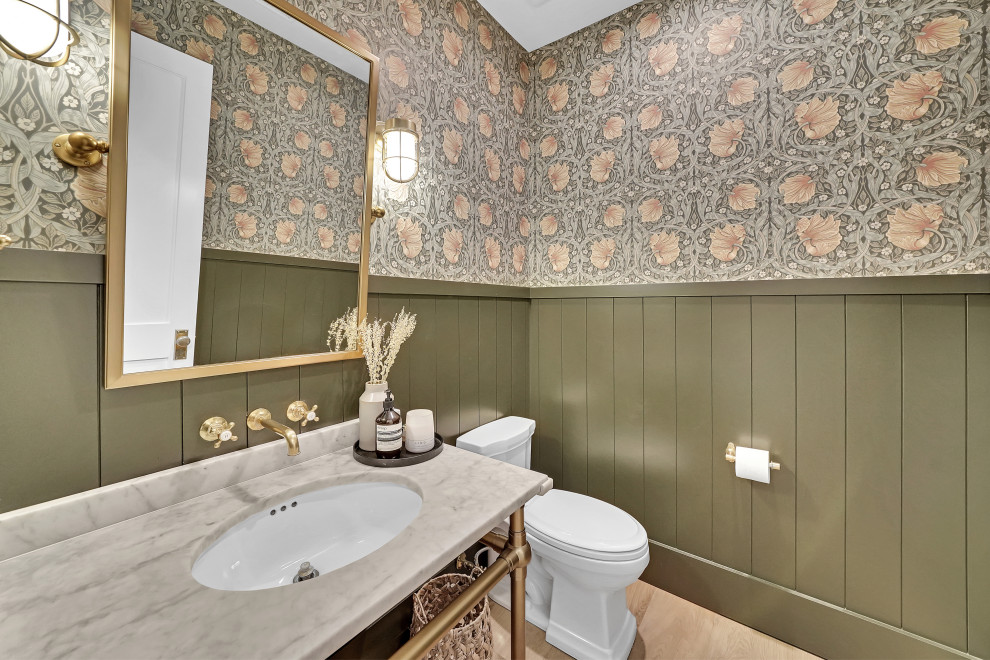 Newport Beach Coastal Contemporary - Beach Style - Powder Room - Orange ...