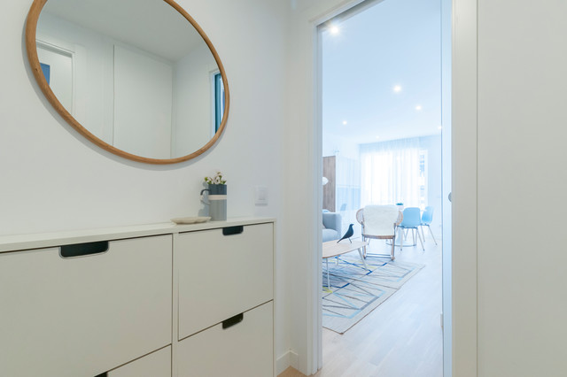 PISO BLU modern-hall
