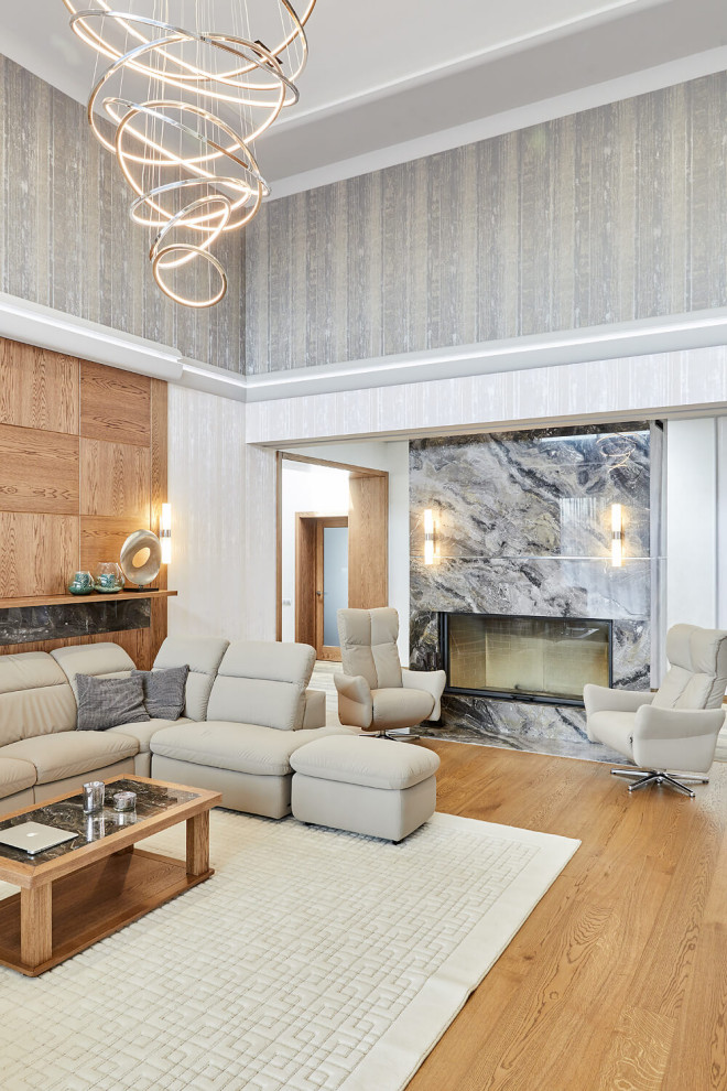 Интерьер жилого дома в современном стиле