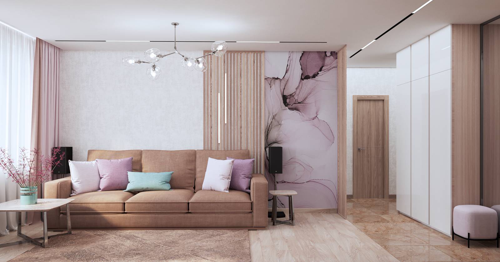 Трехкомнатная квартира в современном стиле