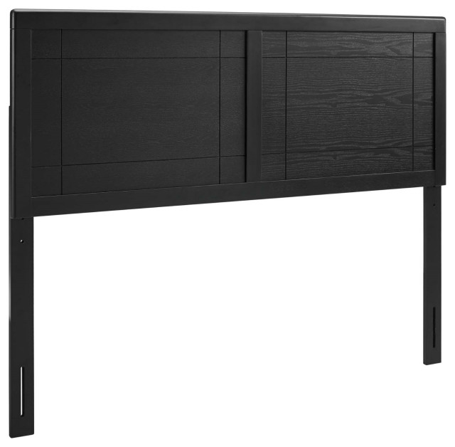 Archie Wood Twin Headboard Modern Retro Design Interchangeable Bed