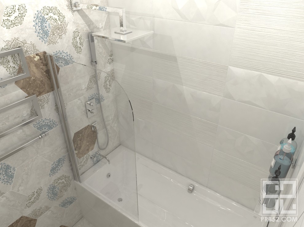 Проект интерьера квартиры в ЖК "Каскад"