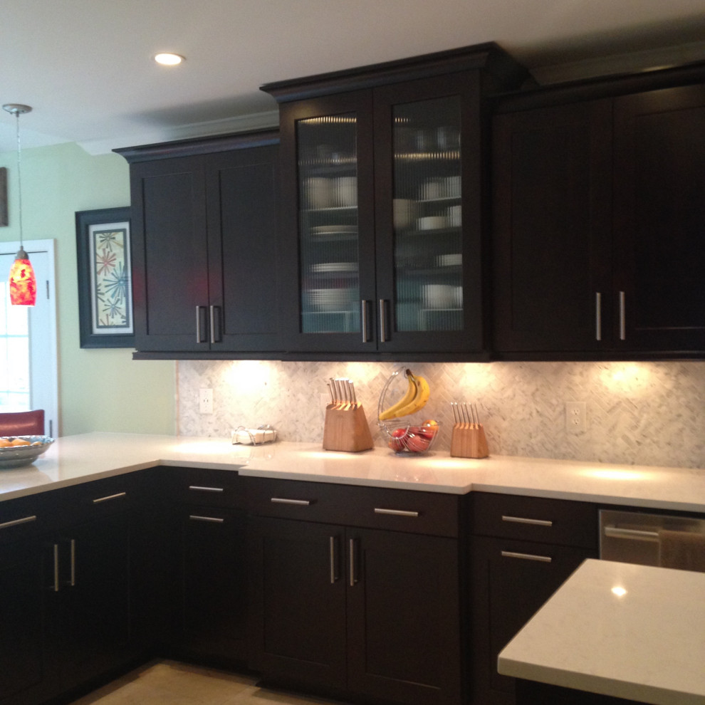 Dark Custom Project Atlanta by RTG KITCHEN AND BATH