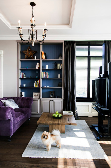 Городские апартаменты с видом на лес