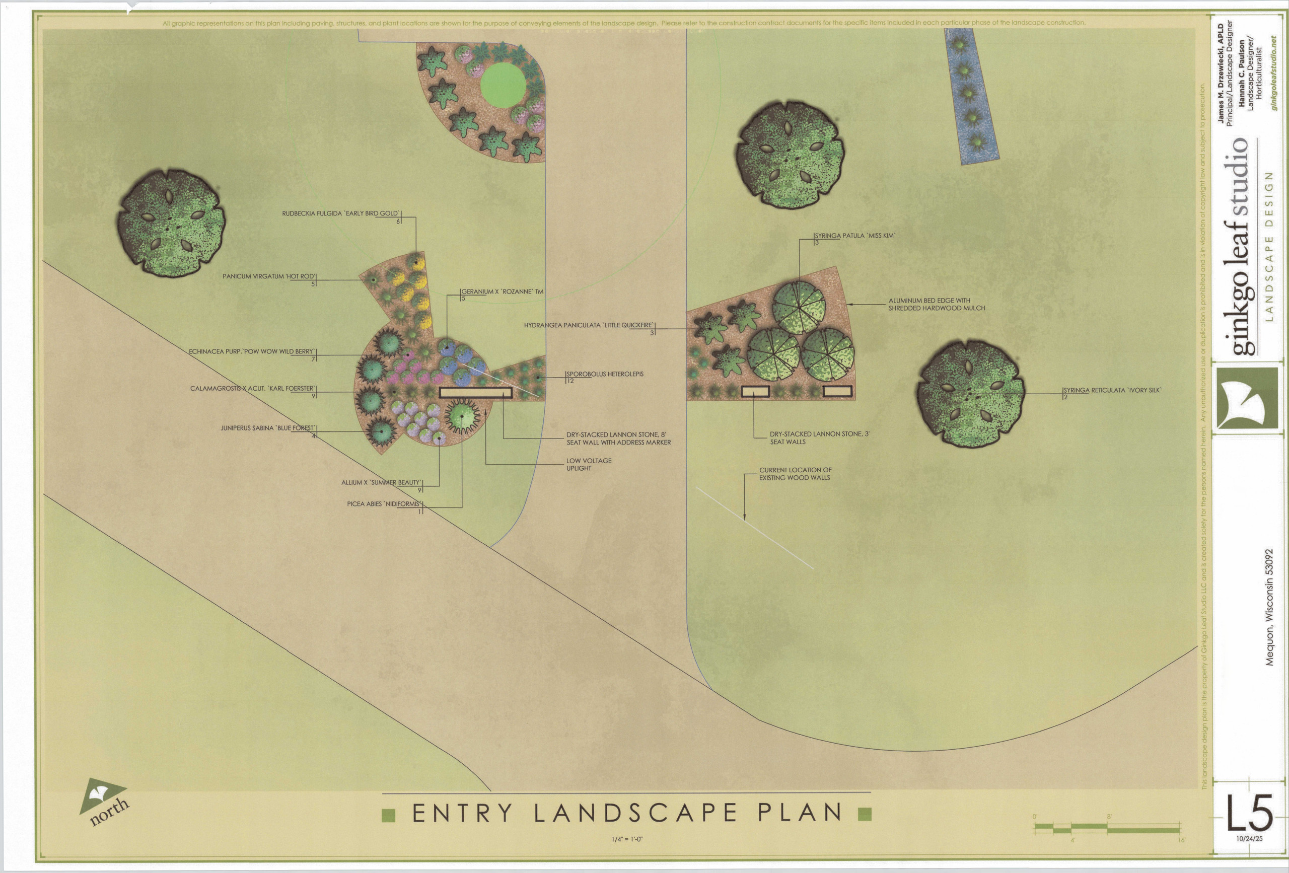 Mid-Century Array Landscape - Mequon, WI