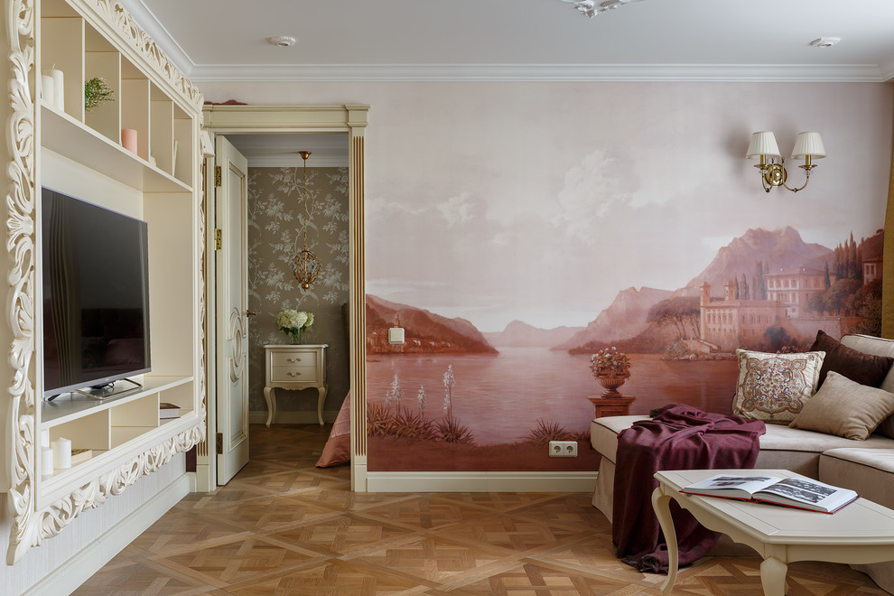 Квартира в Петродворце в классическом стиле - 124 м²