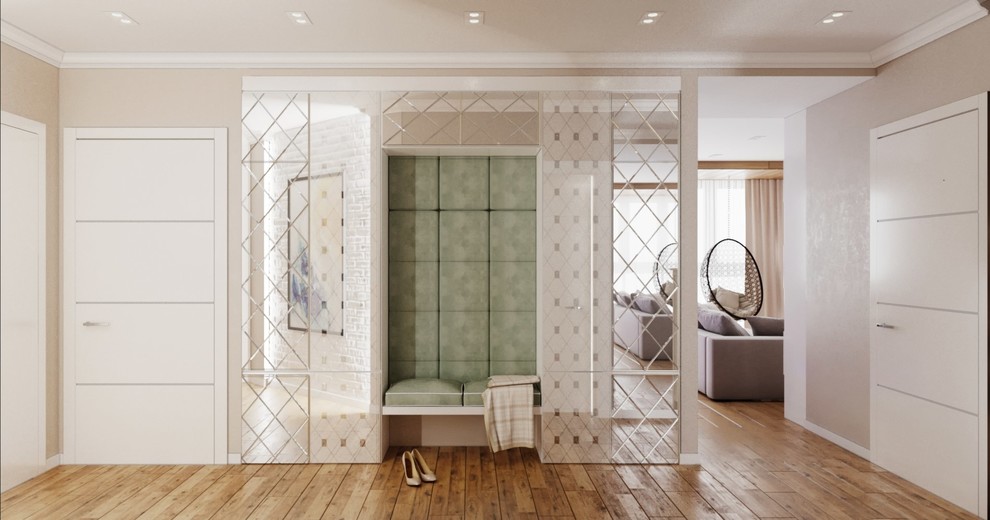 Дизайн проект в ЖК "120 Квартал" в экомини стиле