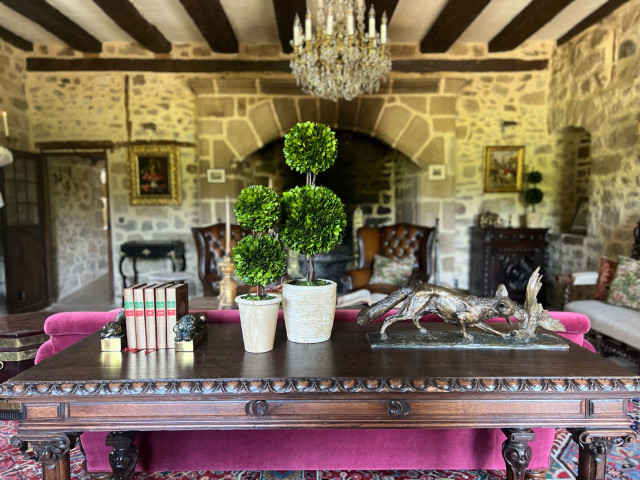 French Chateau french-country-wohnbereich