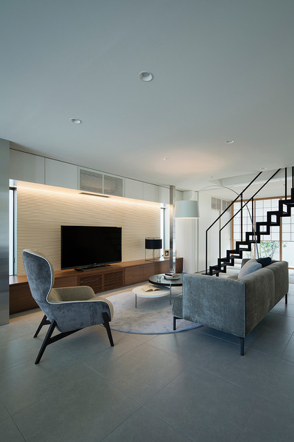 浜寺公園の家 moderno-salon
