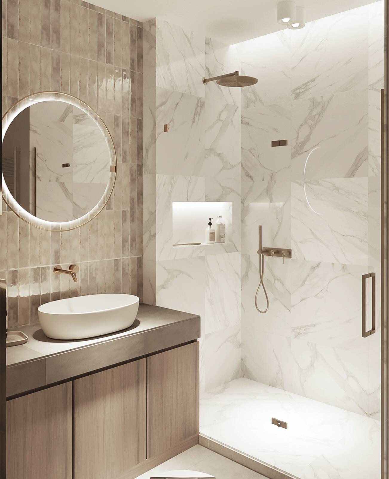 Studio apartment in Moscow