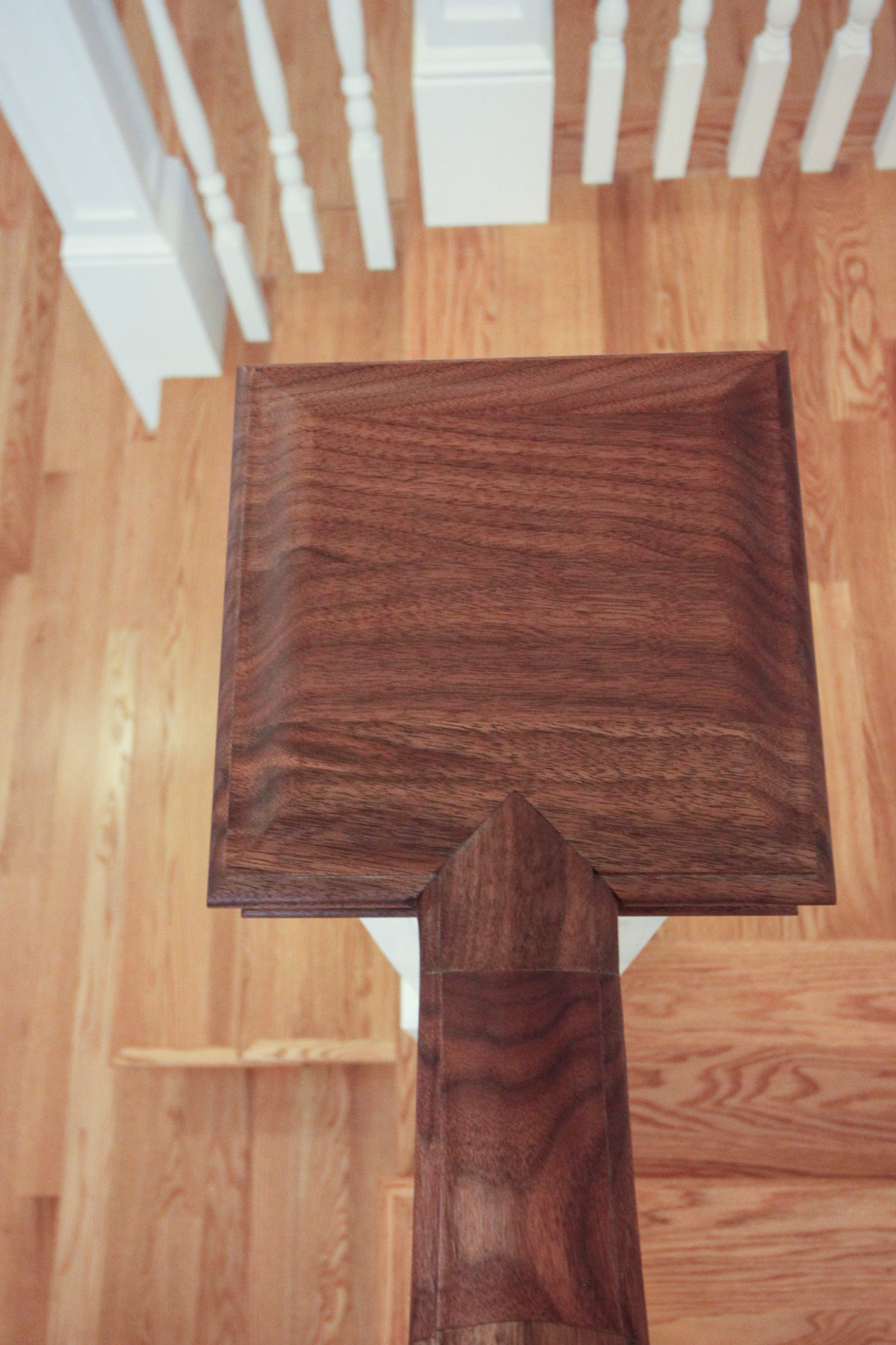 56_Elegant Wall-Mounted Craftsman Style Staircase, Arlington VA 22205