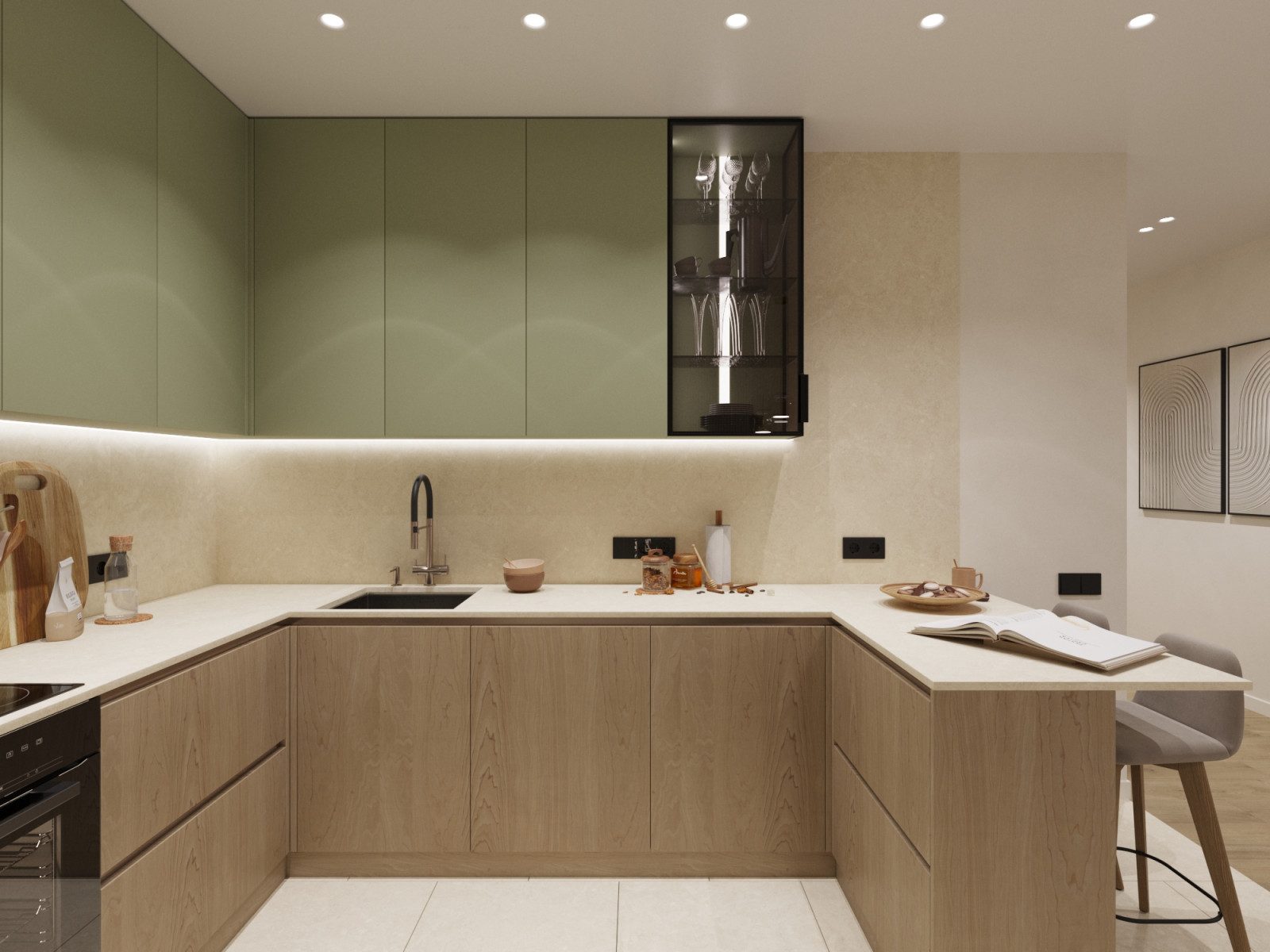 Интерьер квартиры 87 м2