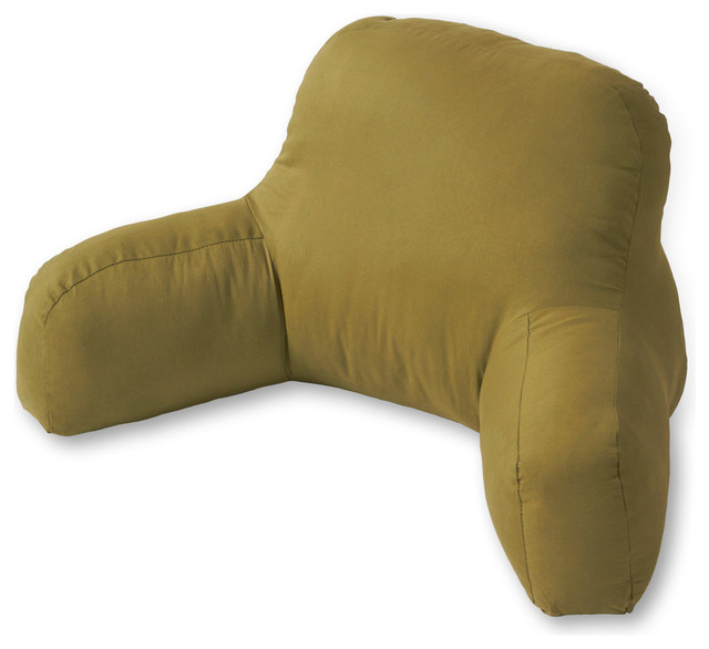 Cotton Duck Bed Rest Pillow Contemporary Bed Pillows by GREENDALE