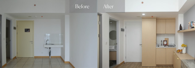 Apartment Renovation scandinavian-kitchen