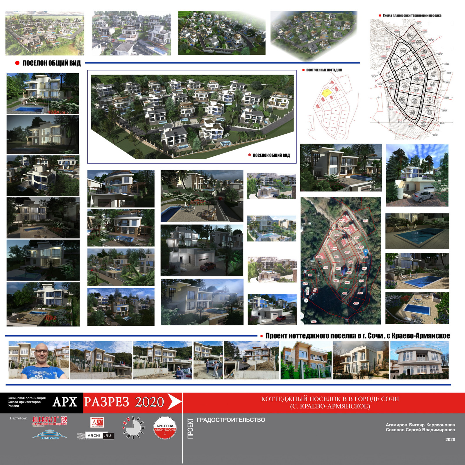 Коттеджный поселок  в Сочи