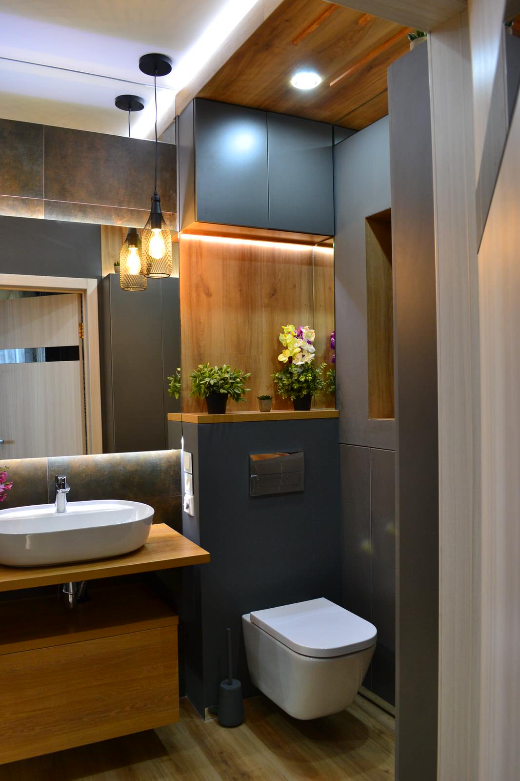 Ванная лофт