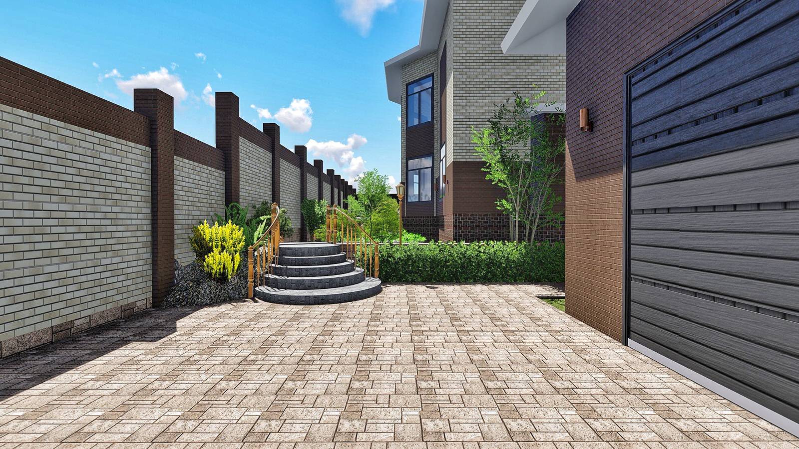 Ландшафтный дизайн участка в ДНТ Кедр (г Улан-Удэ, Бурятия)