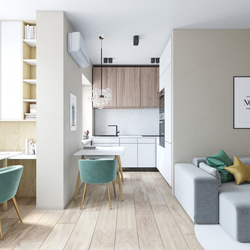 Вид на кухню