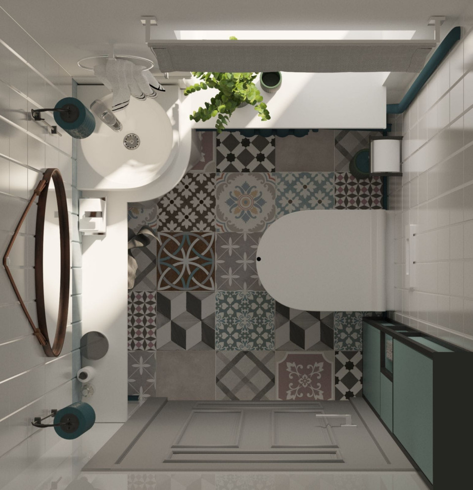 Маленькая однушка в старом фонде  "ДО и ПОСЛЕ"