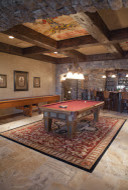 Basement - rustic basement idea
