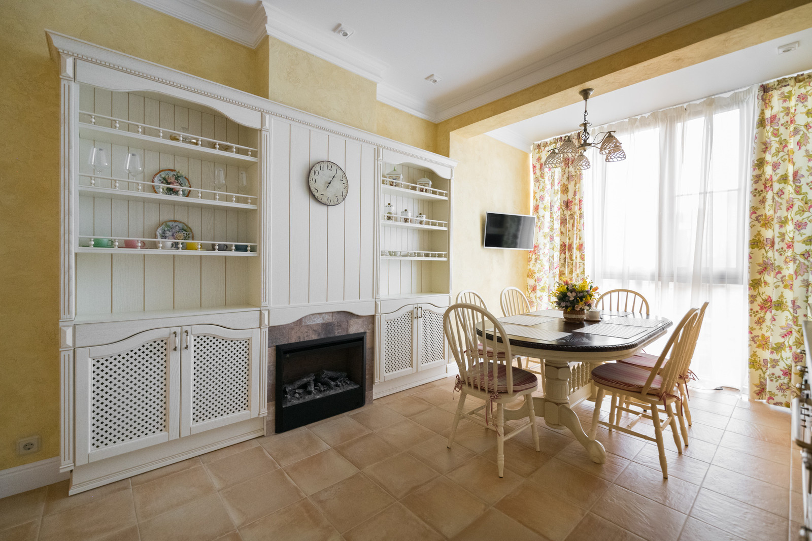 Квартира в Средиземноморском стиле в ЖК Виноградный в Москве