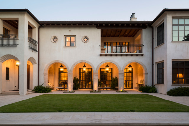 Broadacres Residence mediterranean-exterior