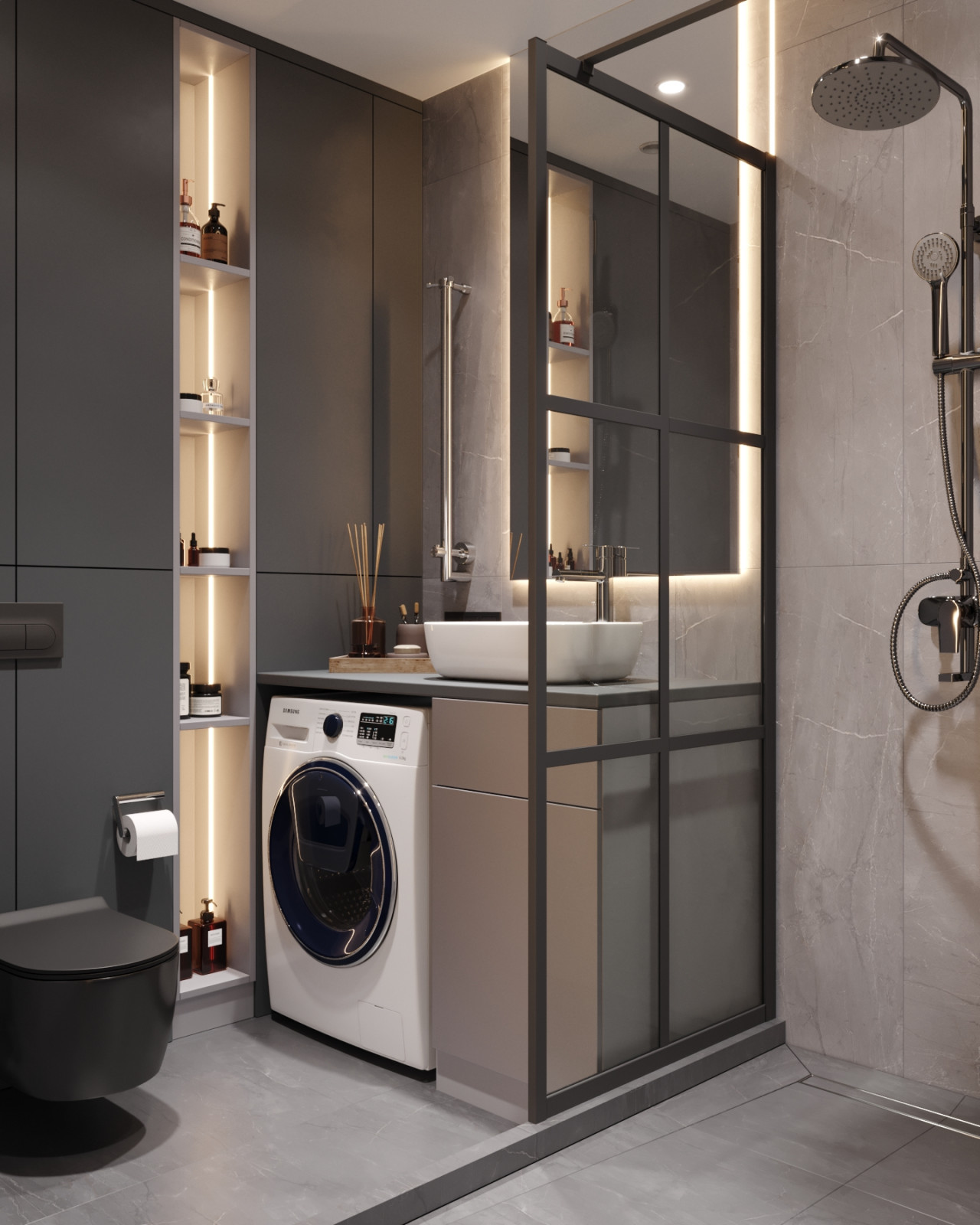 Дизайн-проект квартиры в современном стиле