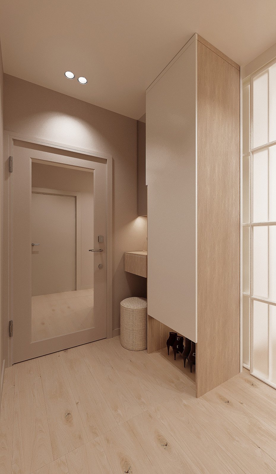 Проект квартиры 45,5м2