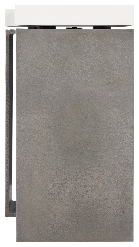 Bernhardt Interiors Catalina Side Table Transitional Side Tables